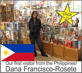 Dana Francisco-Rosete in the Marston Family Wonder Woman Museum