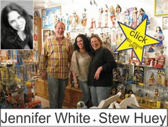 Jennifer B. White and Stew Huey in the Marston Family Wonder Woman Museum